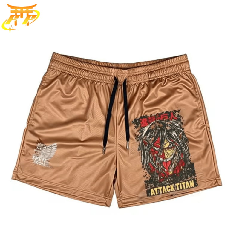 Brun Attacktitanen Shorts – Attack on Titan™