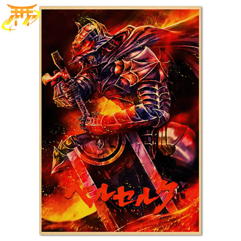 Den Svarta Riddaren Poster – Berserk™