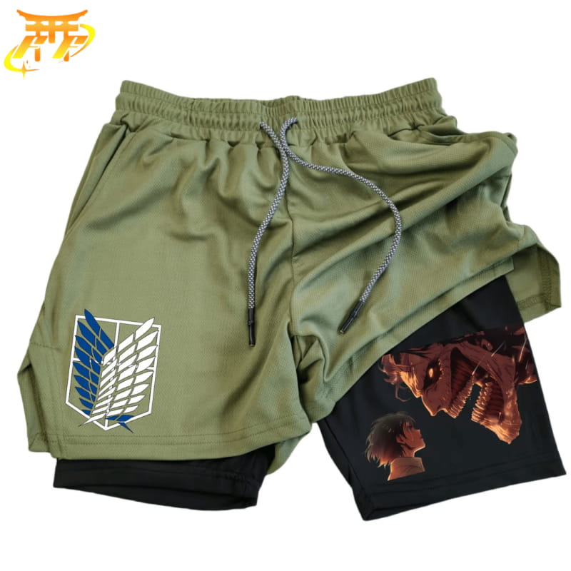 Eren vs Titan Shorts – Attack on Titan™
