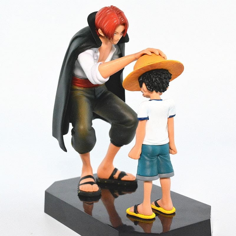 Figur Shanks den Rödhårige med Monkey D Luffy - One Piece™