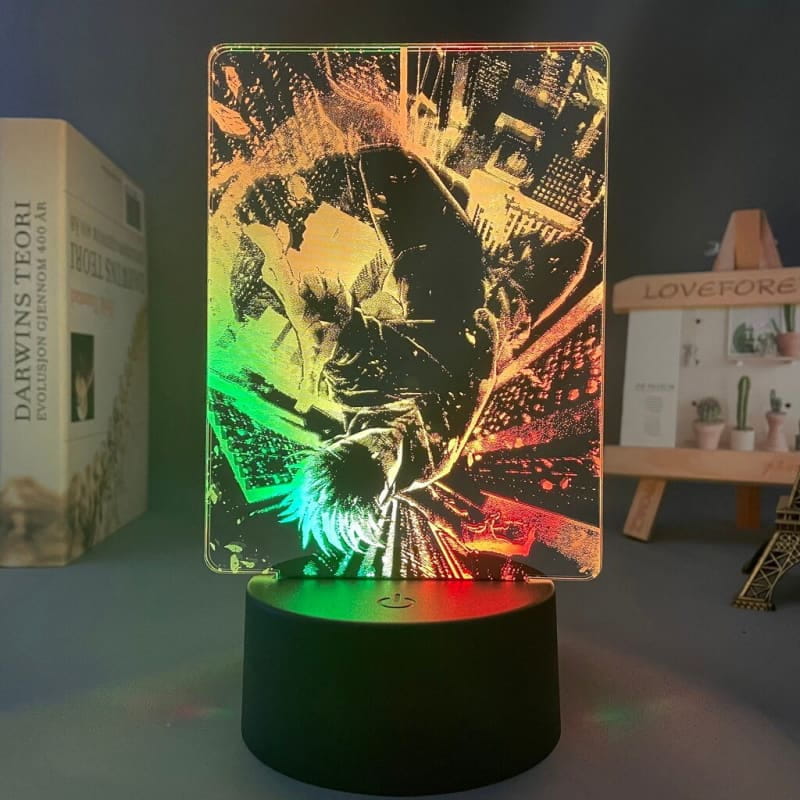Gojo Satoru Destiny tvåfärgad 3D-lampa – Jujutsu Kaisen™
