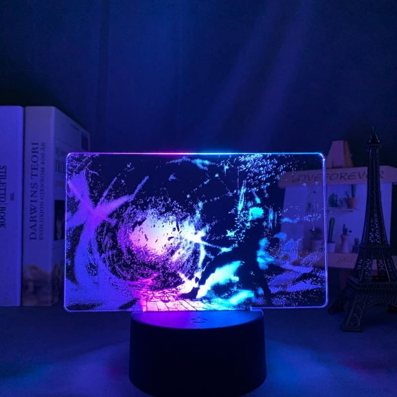 Gojo Satoru tvåfärgad 3D-lampa – Jujutsu Kaisen™