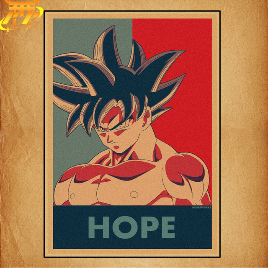 Goku "Hope" Poster – Dragon Ball Z