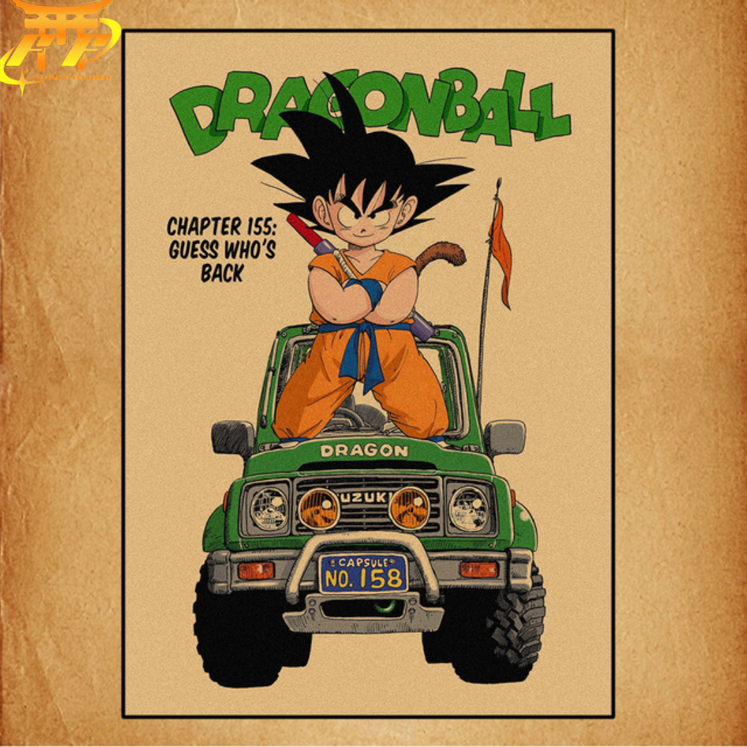 Goku "Lastbil" Poster – Dragon Ball Z™
