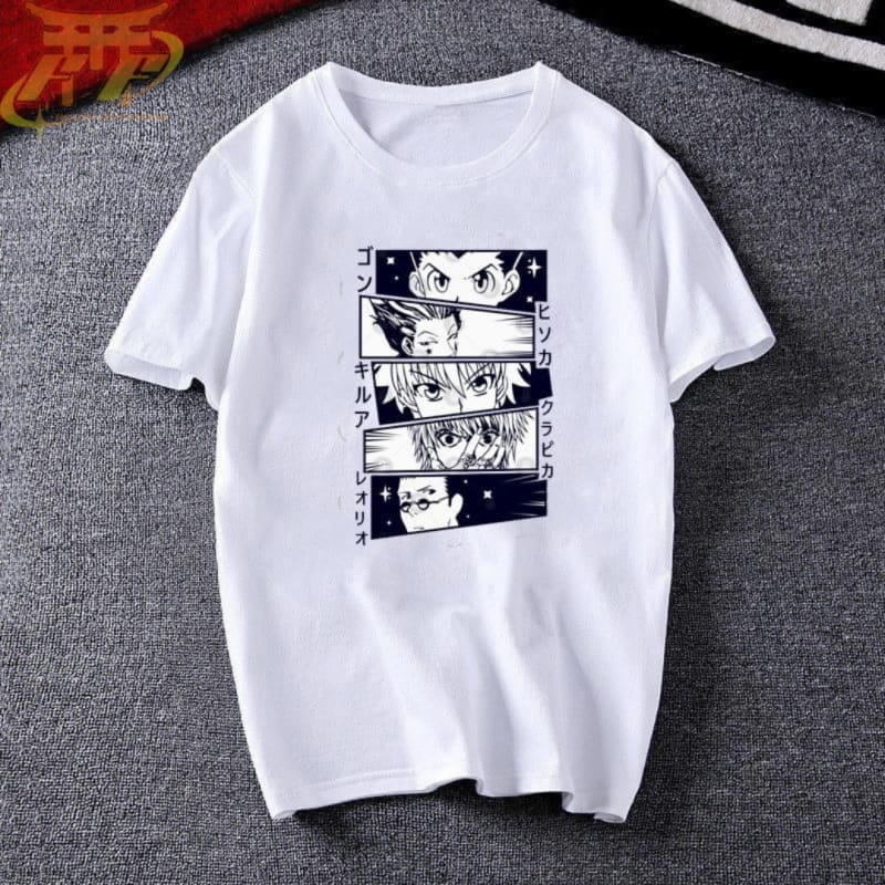 Gon, Killua, Kurapika, Hisoka och Leorio Tshirt – Hunter x Hunter™