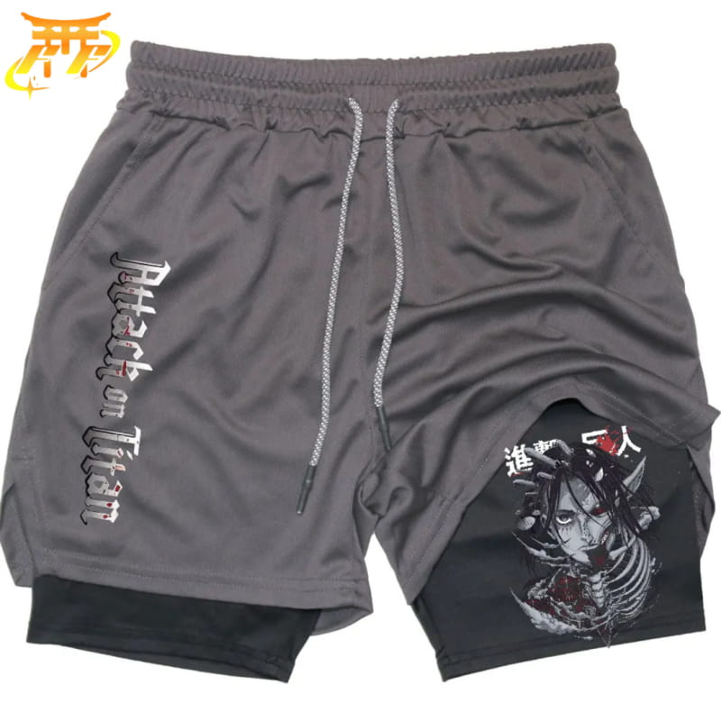 Grå Founding Titan Shorts – Attack on Titan™