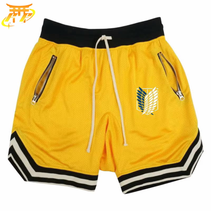Gul Spaningskåren Shorts – Attack on Titan™