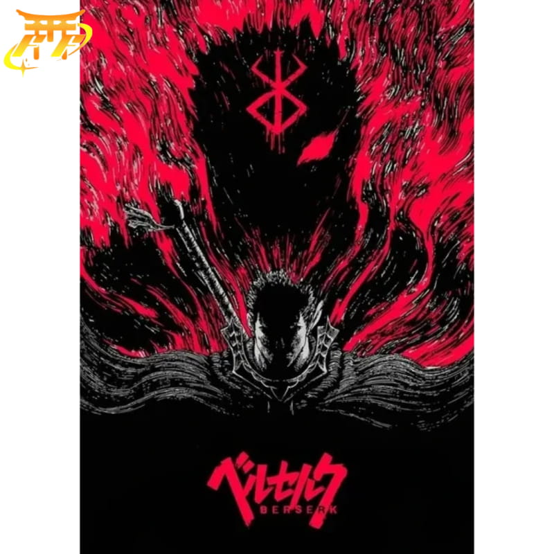 Guts “Galenskapen” Poster – Berserk™