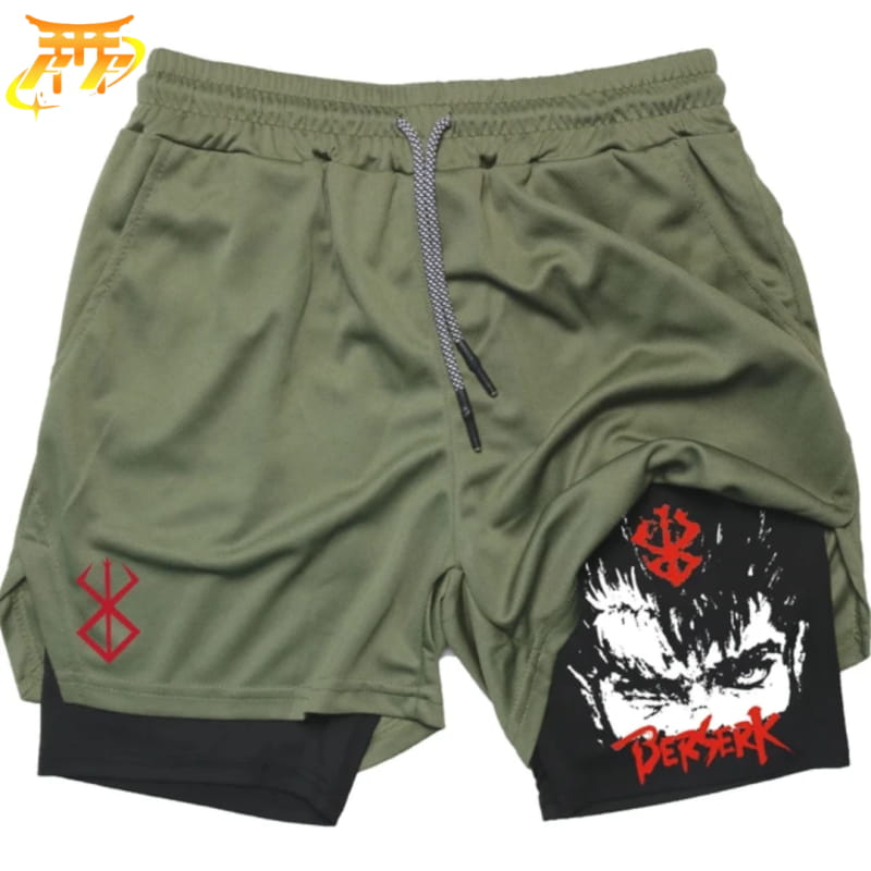 Guts Khaki och Svart Shorts – Berserk™