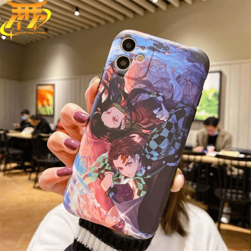 Iphone-skal Nezuko och Tanjiro – Demon Slayer™