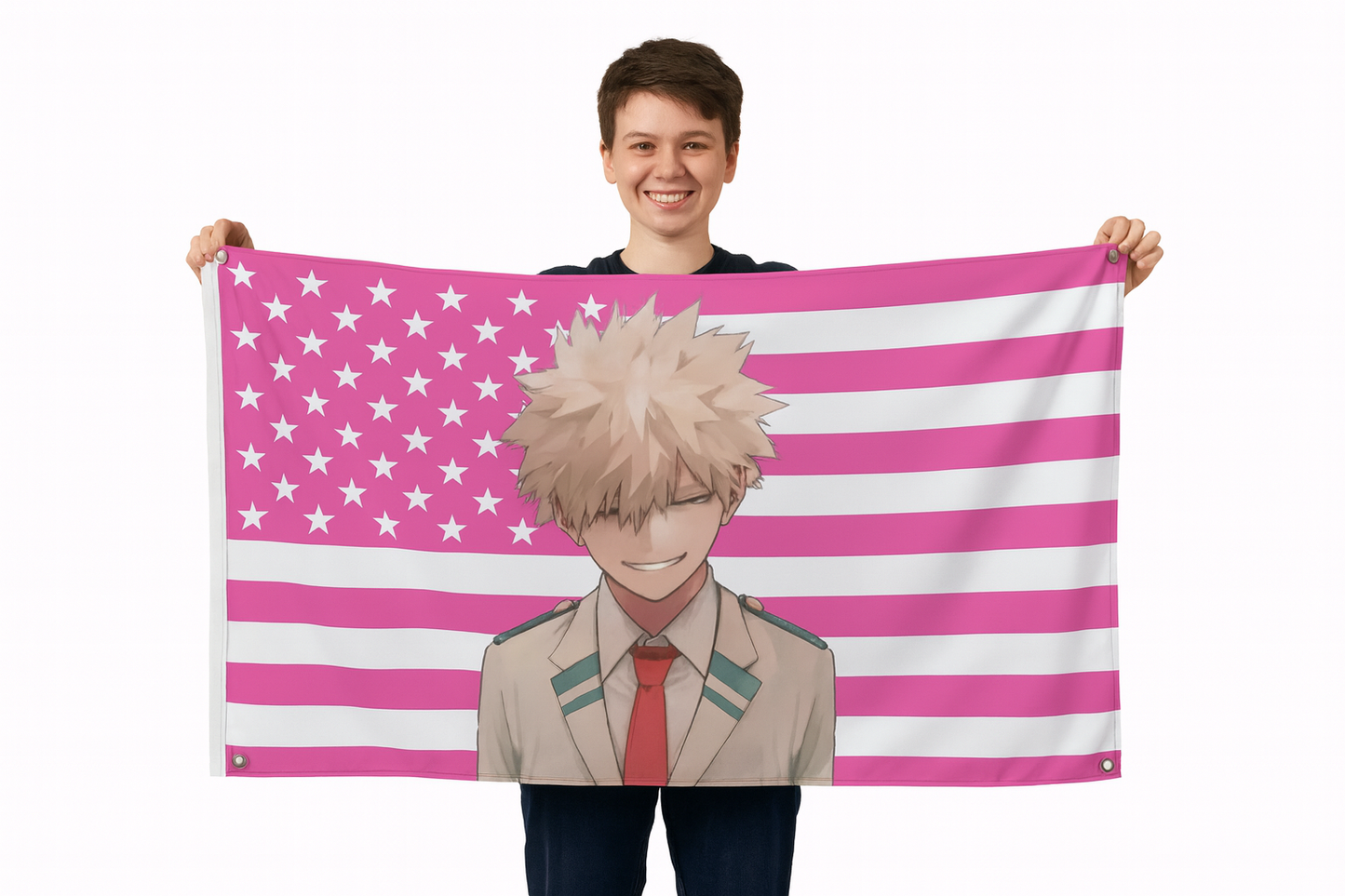Katsuki Bakugo Flagga – My Hero Academia™