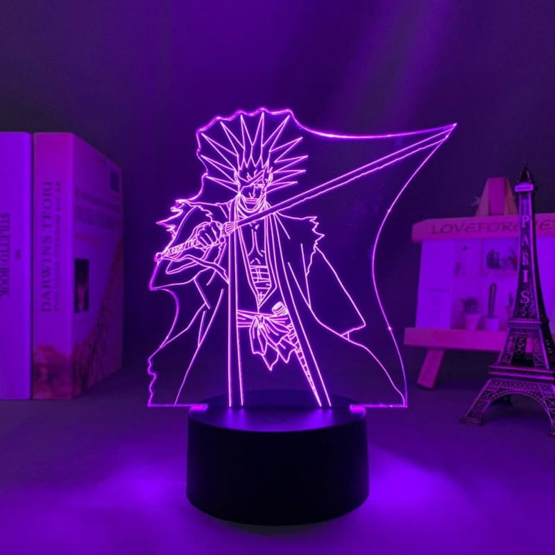 Kenpachi Zaraki 3D-lampa – Bleach™
