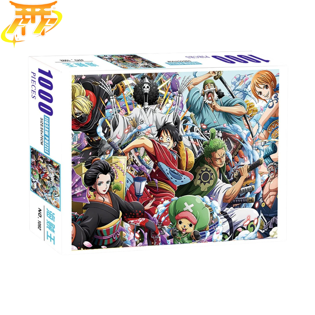 Mugiwara i Samurajdräkt Pussel – One Piece™