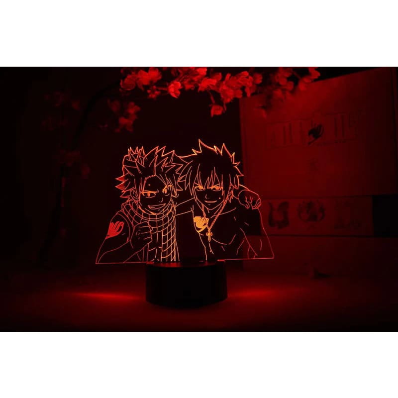 Natsu x Grey 3D-lampa – Fairy Tail™