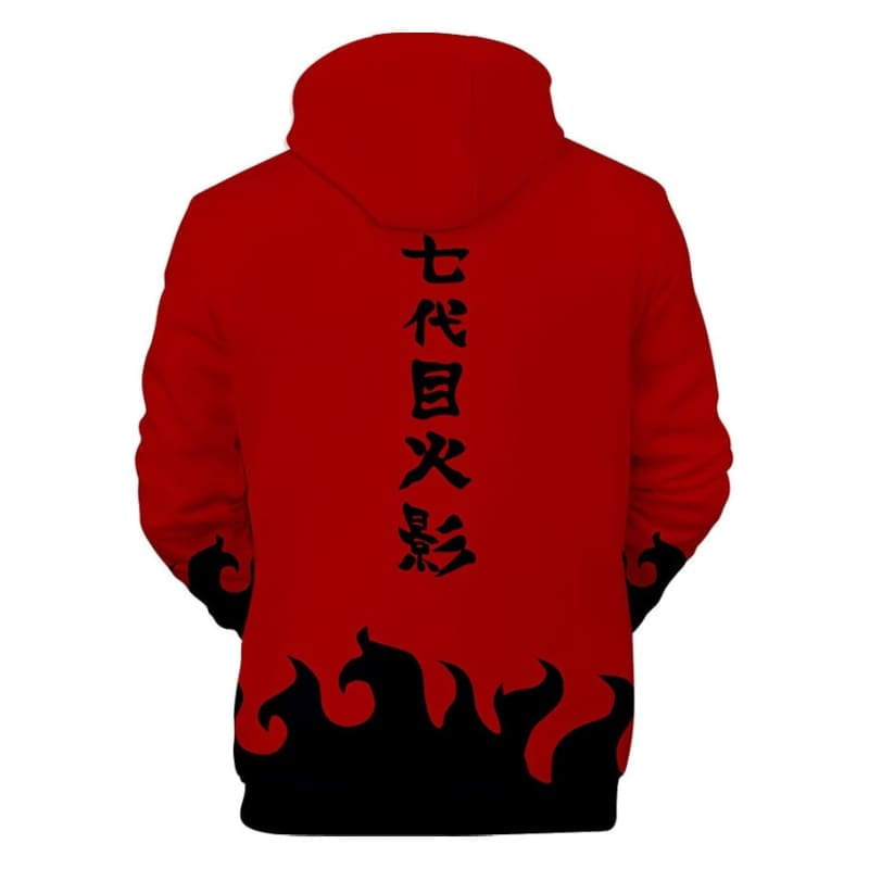 Röd Konoha Tröja - Naruto Shippuden™