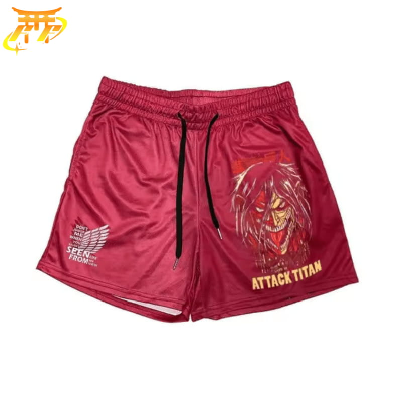 Rosa Attacktitanen Shorts – Attack on Titan™