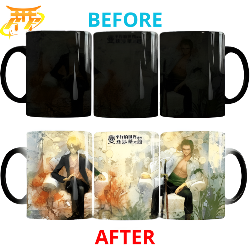 Sanji & Zoro Magisk mugg - One Piece™
