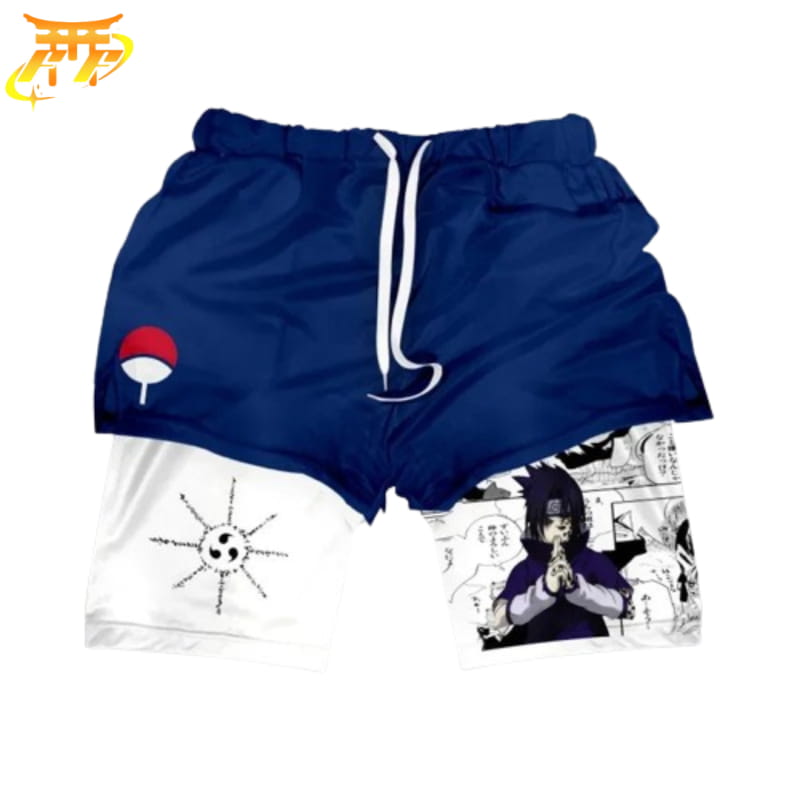 Sasuke Uchiha "Genin" Shorts – Naruto Shippuden™