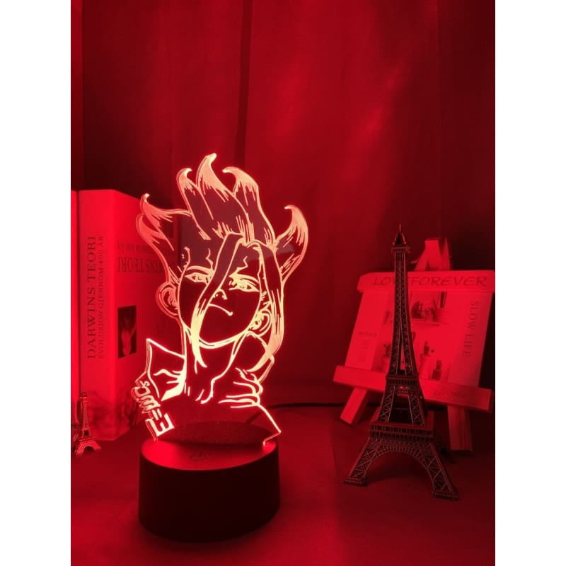 Senku Ishigami 3D-lampa – Dr. Stone™