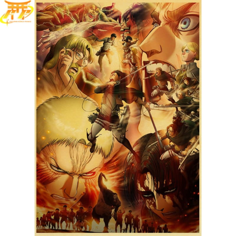 Slaget vid Shiganshina Poster – Attack on Titan™