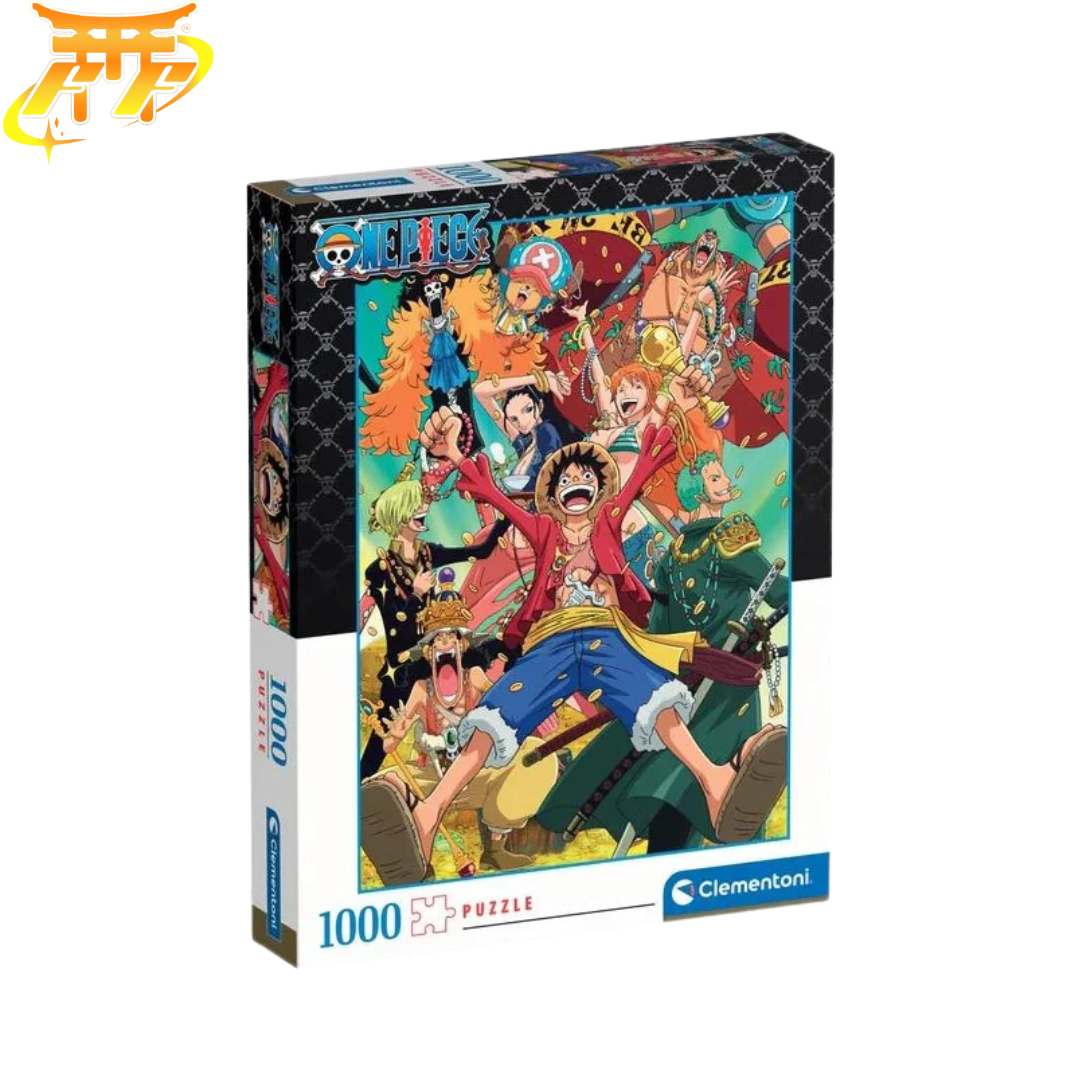 Stråhattspiratbesättningen Pussel – One Piece™