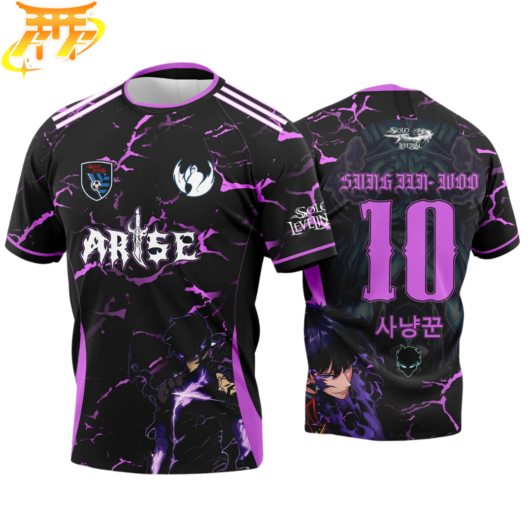 Sung Jin-Woo "Arise" Fotbollströja - Solo Leveling™