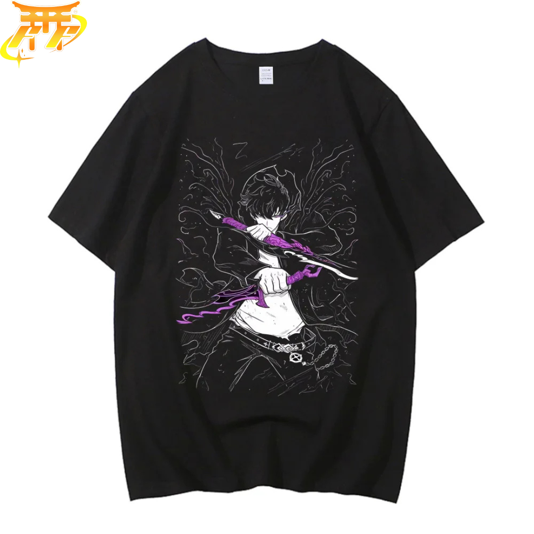 Sung Jin-Woo "Demonkungens Dolkar" Tshirt - Solo Leveling™