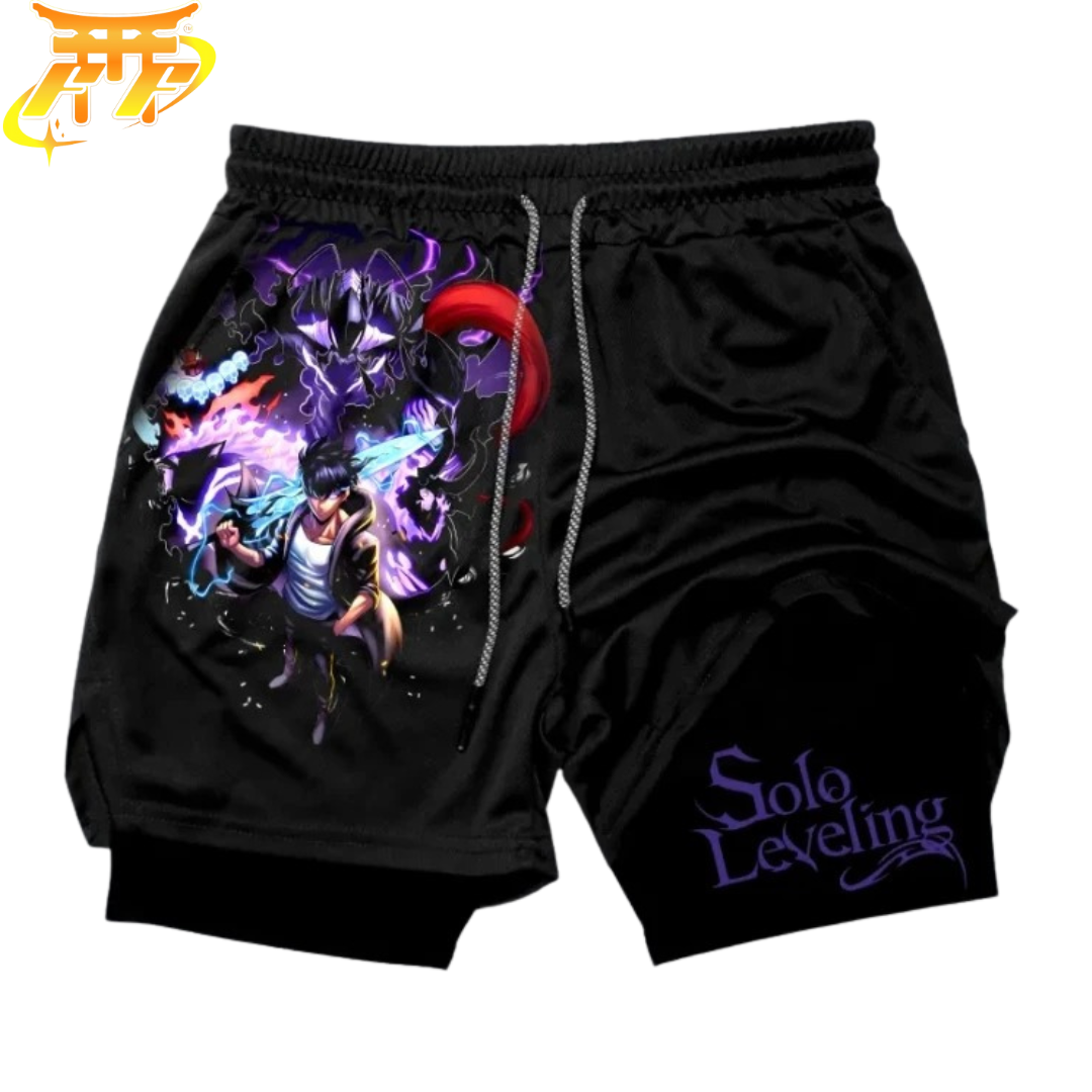 Sung Jinwoo "Skuggornas Framkallning" Shorts – Solo Leveling™