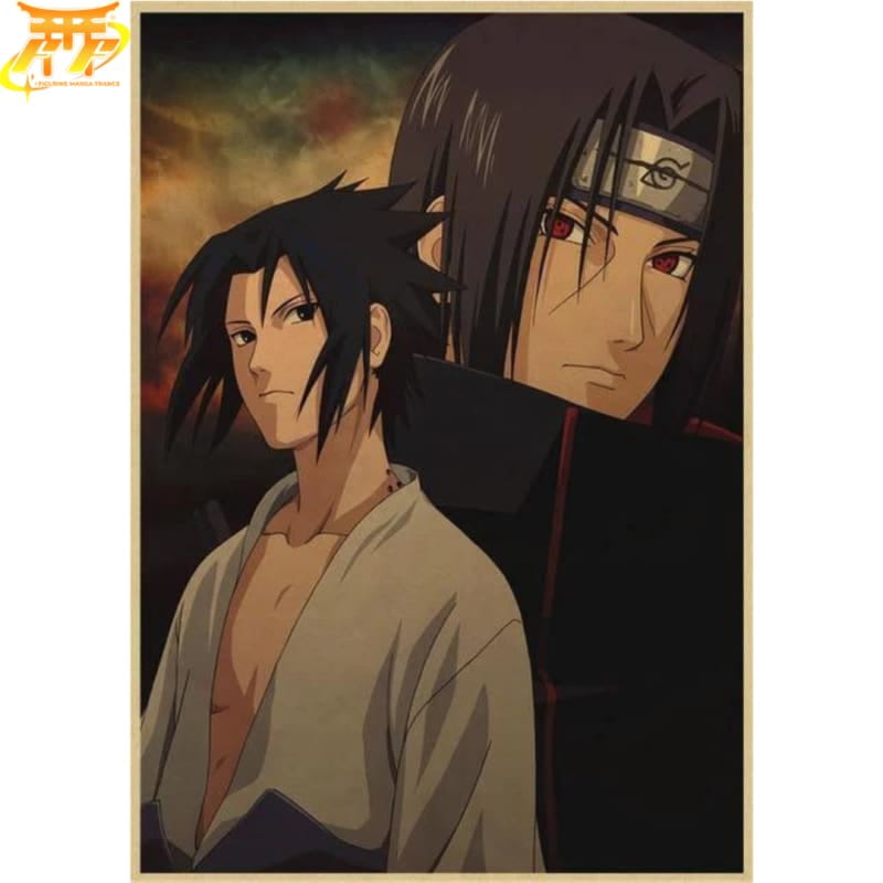 Uchiha-bröderna Poster – Naruto™