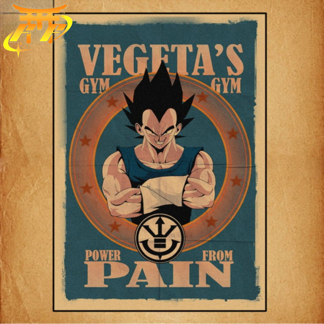 Vegeta "Pain" Poster – Dragon Ball Z™