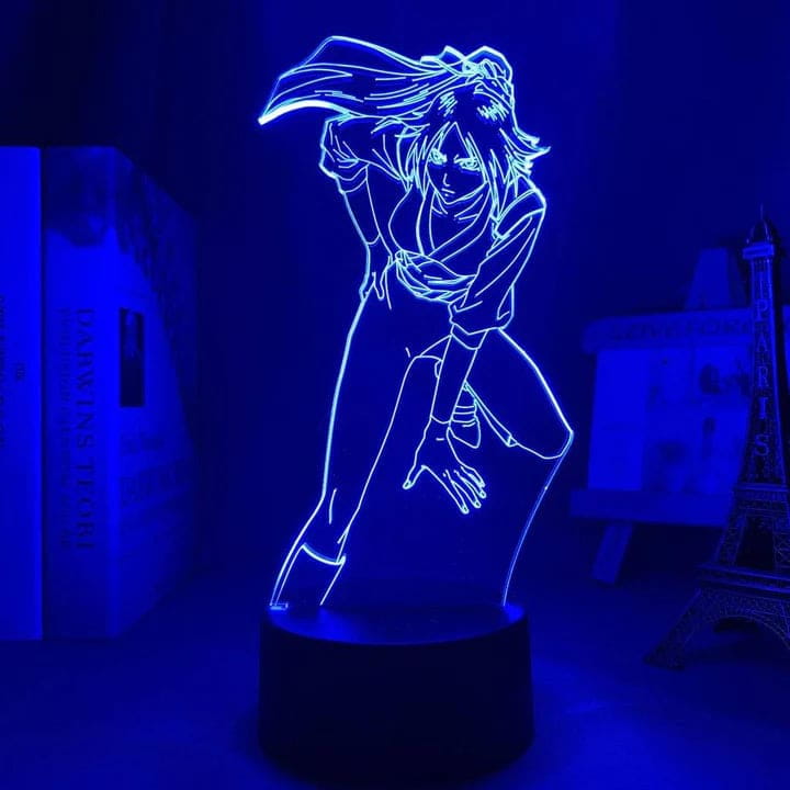 Yoruichi Shihōin 3D-lampa – Bleach™