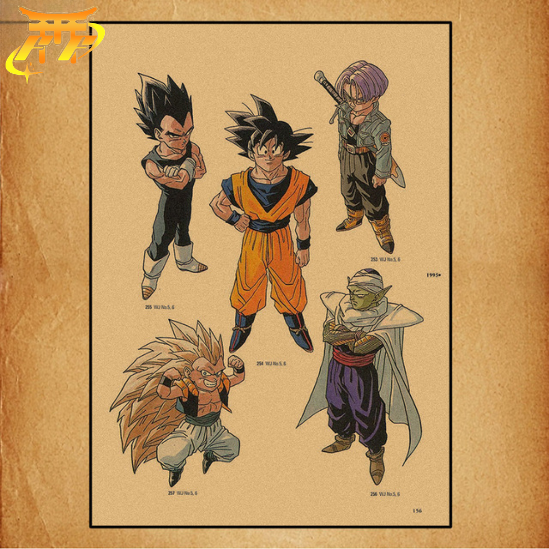 Z-truppen Poster – Dragon Ball Z™
