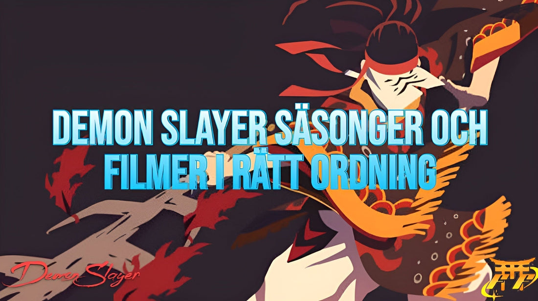 Demon Slayer säsonger och filmer i rätt ordning