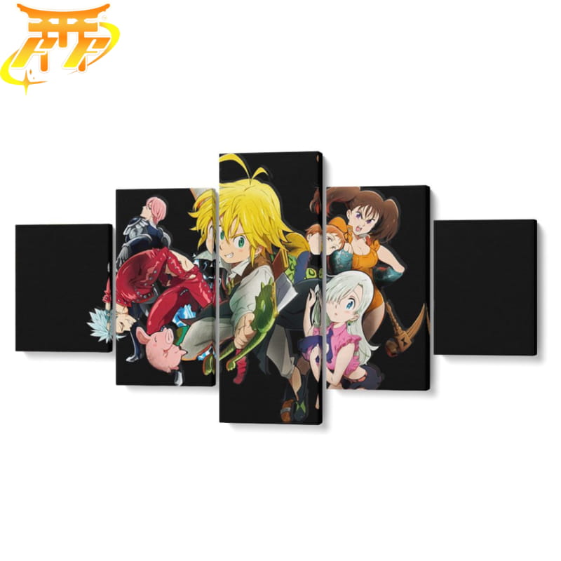 "7 Dödssynder" Tavla - Nanatsu no Taizai™