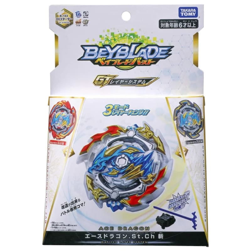 Ace Dragon Sting Charge Zan Snurrtopp - Beyblade Burst Rise™