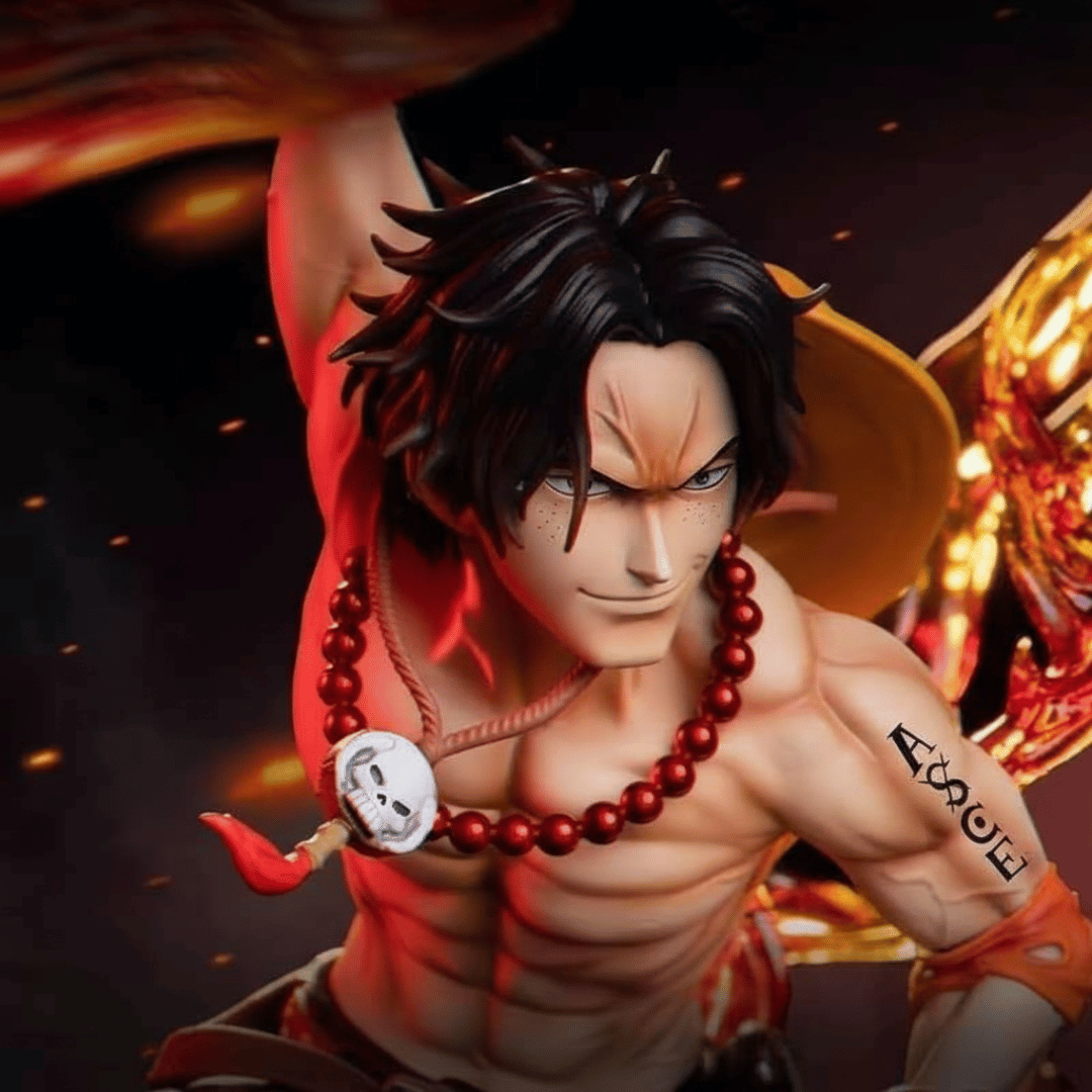 Ace "Eldkula" Figur - One Piece™