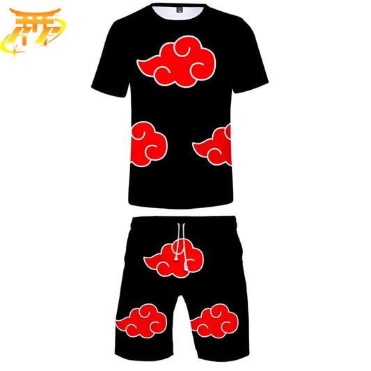 Akatsuki-klan Pyjamas med Shorts – Naruto Shippuden™