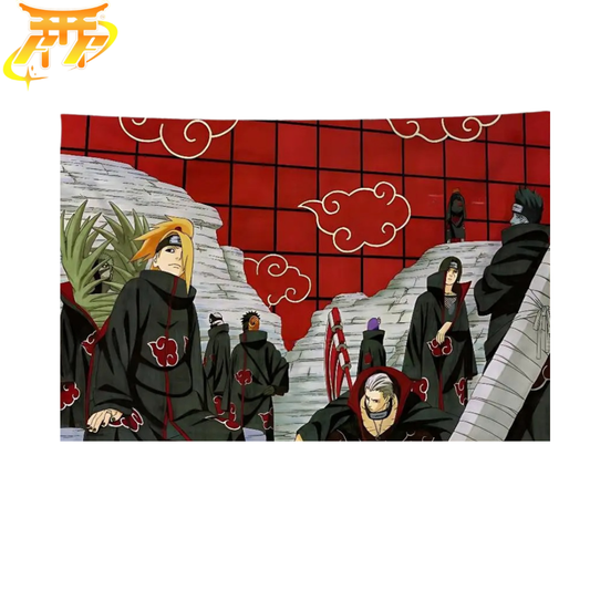 Akatsuki "Organisationens Medlemmar" Flagga – Naruto™