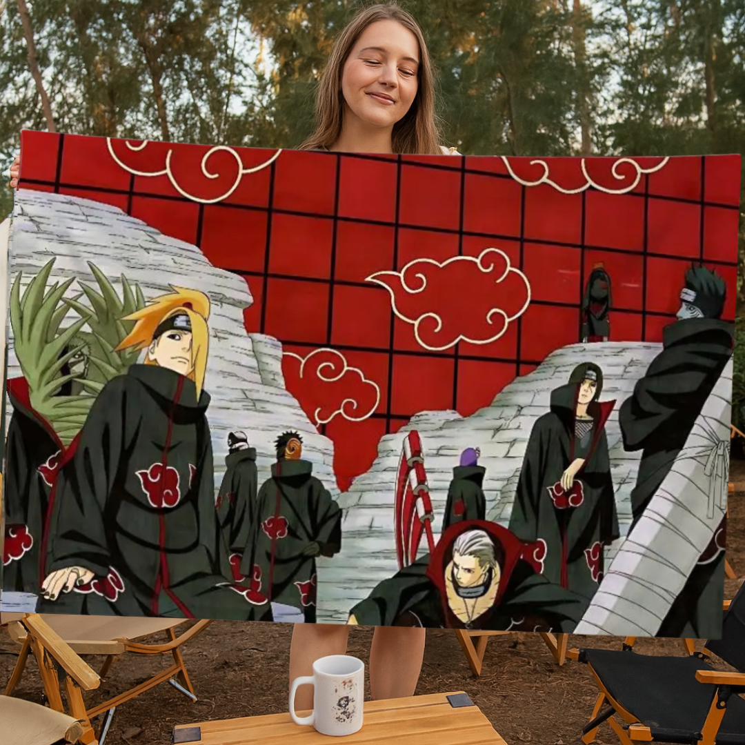 Akatsuki "Organisationens Medlemmar" Flagga – Naruto™