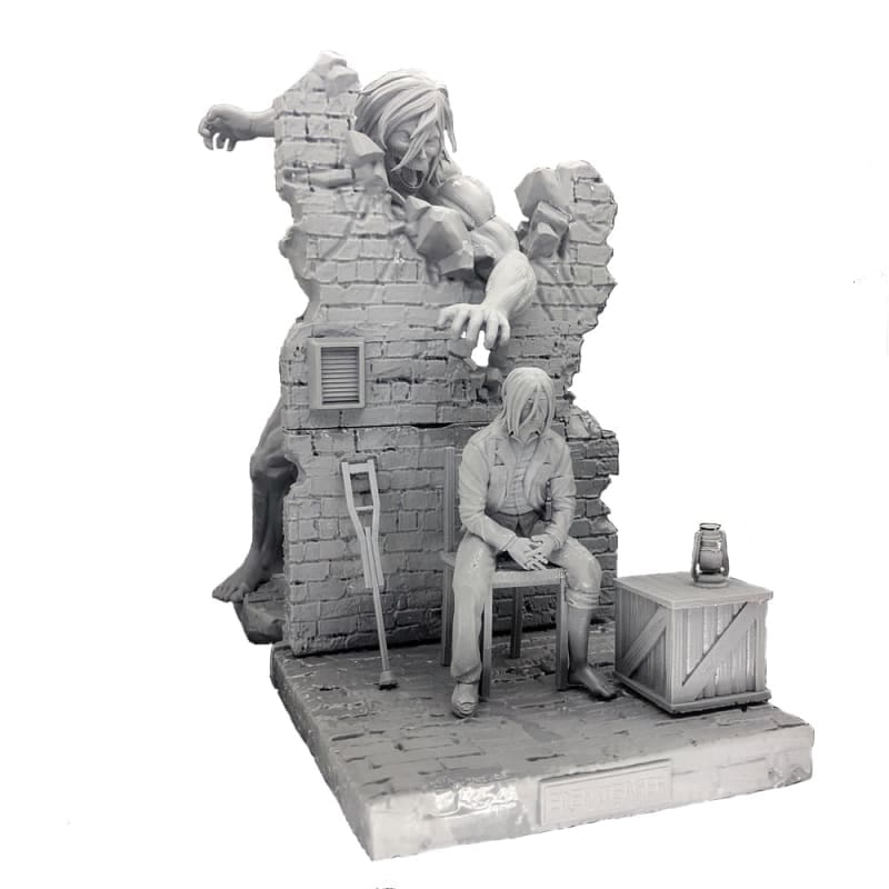 Anfallande Titan och Eren Jaeger HartsFigur - Attack on Titan™