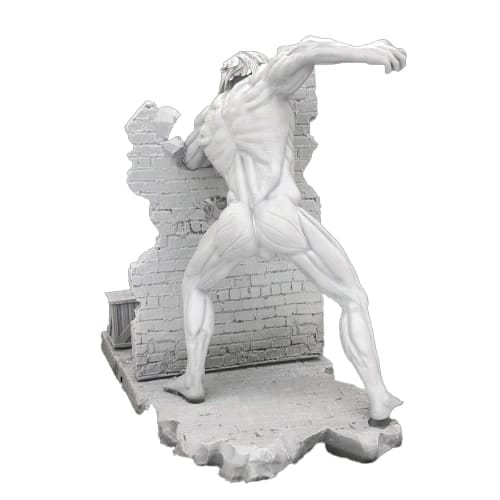 Anfallande Titan och Eren Jaeger HartsFigur - Attack on Titan™