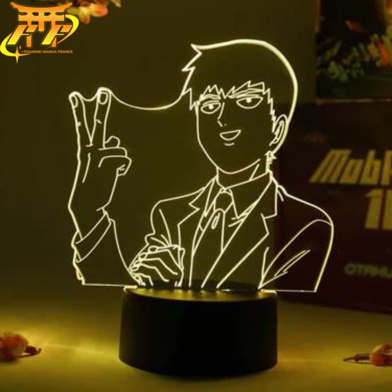 Arataka Reigen 3D-lampa – Mob Psycho 100™