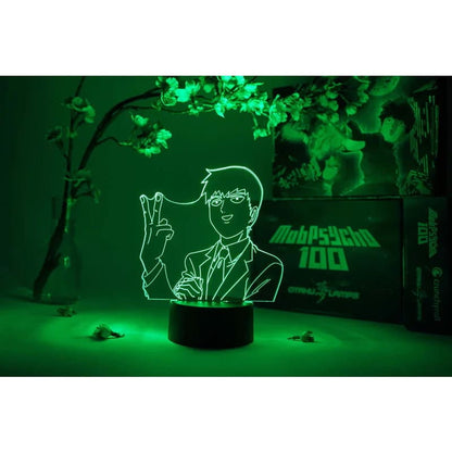 Arataka Reigen 3D-lampa – Mob Psycho 100™