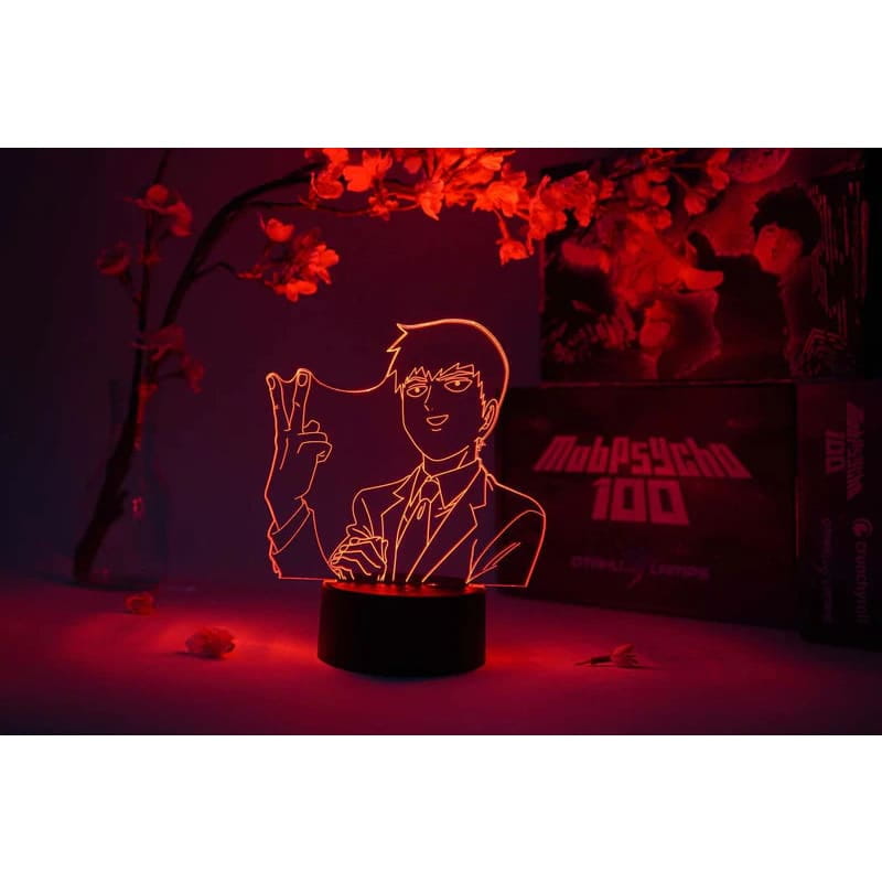 Arataka Reigen 3D-lampa – Mob Psycho 100™