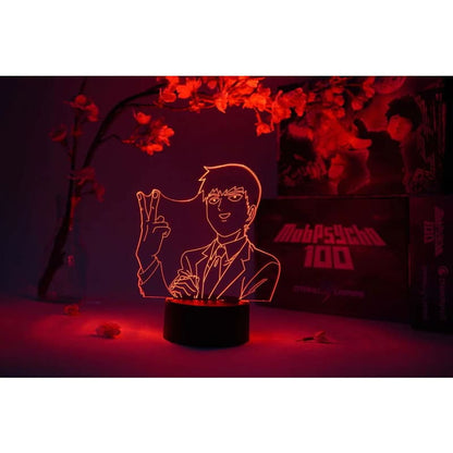 Arataka Reigen 3D-lampa – Mob Psycho 100™