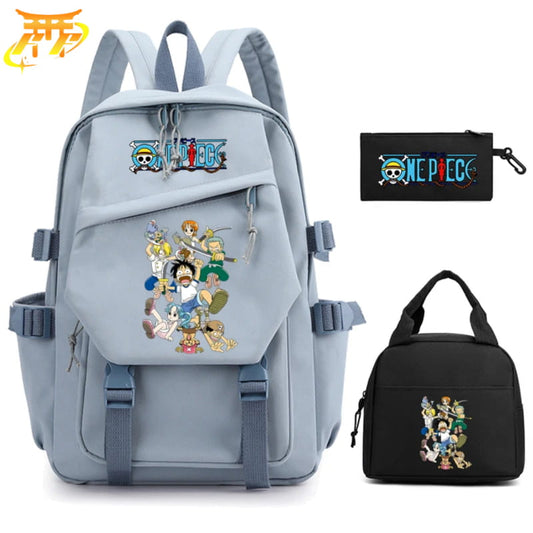 Baby Mugiwara ryggsäck med pennfodral och väska – One Piece™