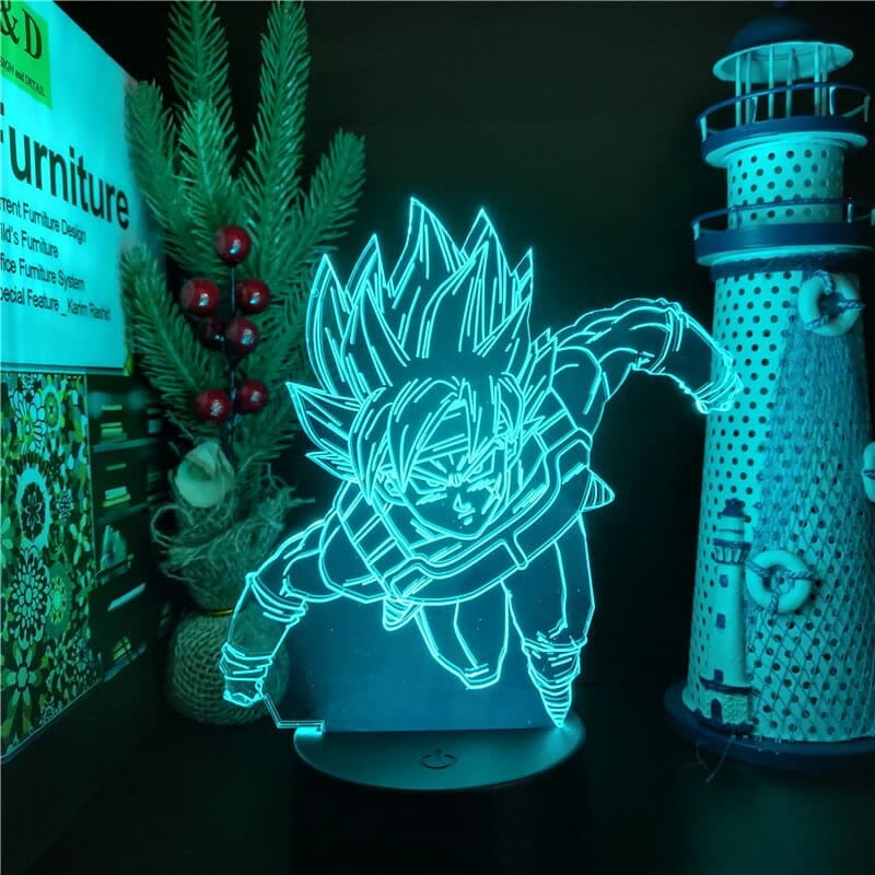 Bardock 3D-lampa – Dragon Ball Z™