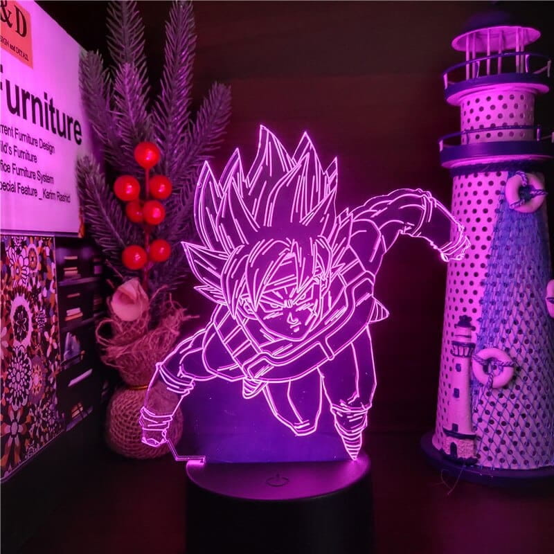 Bardock 3D-lampa – Dragon Ball Z™