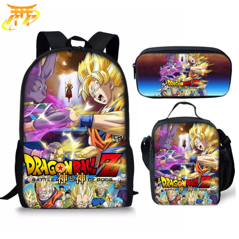 Battle of Gods ryggsäck med pennfodral och axelväska – Dragon Ball Z™