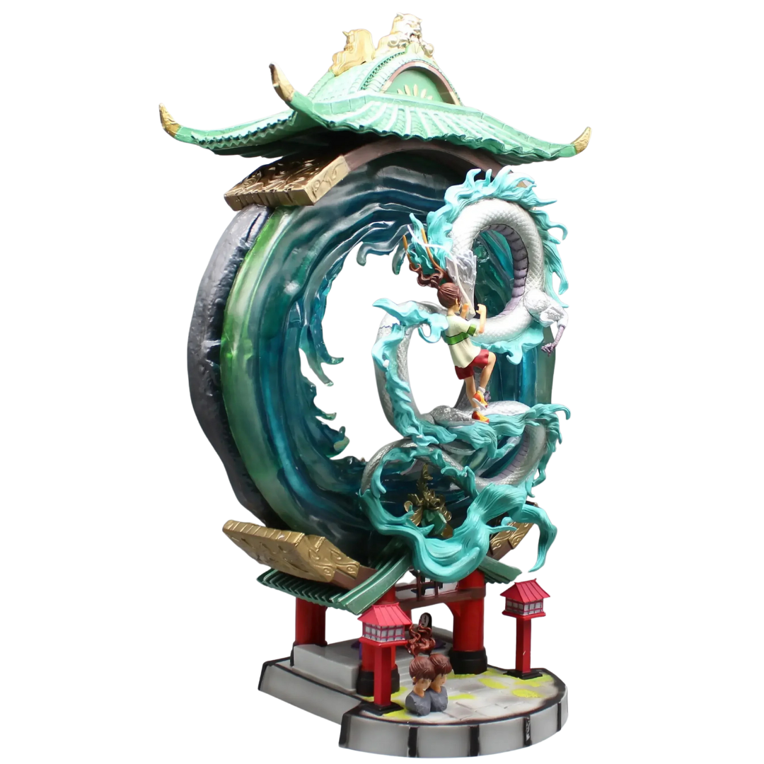 Chihiro & Haku "Drake Av Floder" Figur - Spirited Away™